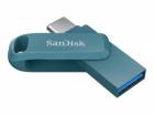 SanDisk Flash Disk 256GB Ultra Dual Drive Go, Modrá
