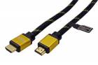 Roline Gold High Speed HDMI kabel, 4K, HDMI M - HDMI M, zlacené konektory, 3m