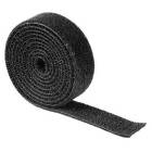 Vázací pásek suchý zip 19mm/ 1m - černý