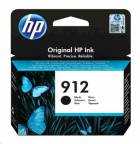 HP 912 Black Original Ink Cartridge, 3YL80AE