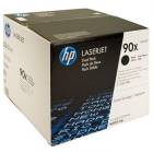 HP 90X Black 2-pack LJ Toner Cartridge, CE390XD