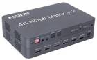 PremiumCord HDMI matrix switch 4:2 s audiem, rozlišení 4Kx2K khswit42e
