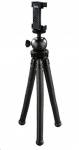 Hama stativ 'FlexPro 3v1' pro fotoaparáty, GoPro kamery a smartphone, 27 cm, černý