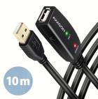 AXAGON ADR-210, USB 2.0 A-M -> A-F aktivní prodlužovací / repeater kabel, 10m