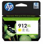 HP 912XL High Yield Yellow Original Ink Cartridge, 3YL83AE