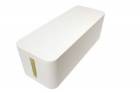 Organizér kabelů box, bílý, velký (407x157x133,5mm)