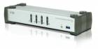 Aten CS-1914 DataSwitch elektronický 4:1 (kláv.,DP,myš,audio) USB3.0