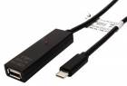 USB 2.0 aktivní prodlužovací adaptér USB C(M) - USB A(F), 20m