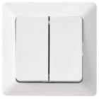 Emos Přepínač dvojitý střídavý č. 6+6