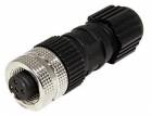 Průmyslový konektor M12 5pin (F), kód A, letovací