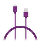 CONNECT IT Wirez COLORZ kabel micro USB - USB, 1m, fialový