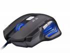 C-TECH AKANTHA, herní myš ,2400dpi,modrá