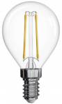 Emos LED žárovka Filament Mini Globe 2,2W E14 teplá bílá