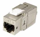 Keystone konektor RJ45 kat. 8, stíněný