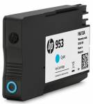HP 953 Cyan Original Ink Cartridge, F6U12AE