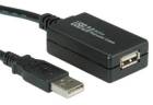 USB 2.0 kabel prodlužovací A-AF 12m aktivní FE1.1s
