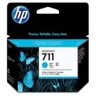 HP No.711 29-ml Cyan Ink Cartridge, 3-pack, CZ134A