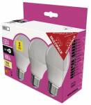Emos LED žárovka Classic A60 8,5W E27 teplá bílá 3ks