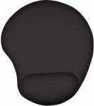 TRUST Bigfoot Gel, podložka pod myš gelová - černá 16977