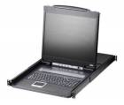 Aten CL-1308N 8-port KVM PS/2+USB, OSD, rack, 19" LCD, touchpad, klávesnice