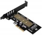 AXAGON PCEM2-N, PCIe x4 - M.2 NVMe M-key slot adaptér