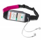 Sportovní neoprénové pouzdro CELLY RUNBDUO, velikost XXL pro telefony do 6,2", růžové