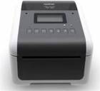Brother TD-4550DNWB (s LCD displejem, 203 dpi, max šířka 108 mm), USB, RS232C, LAN, Bluetooth, Wi-Fi