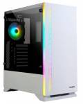 Zalman case miditower S5 Bílá, bez zdroje, ATX, 1x USB 3.0, 2x USB 2.0, průhledná bočnice, bílá