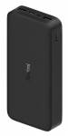 Xiaomi 20000 mAh Redmi 18W Fast Charge Power Bank, black