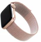 Nylonový řemínek FIXED pro Apple Watch 40mm/ Watch 38mm, růžově zlatý