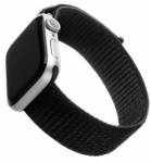 Nylonový řemínek FIXED pro Apple Watch 44mm/ Watch 42mm, černý