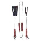 Happy Green Souprava na grilování chrom, 3 ks