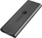 CONNECT IT AluSafe externí box pro SSD disky M.2 NVMe, 10 Gbps, USB-C, ANTRACITOVÝ