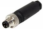 Průmyslový konektor M8 3pin (M), šroubovací