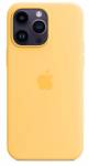 Apple Silikonový kryt s MagSafe pro iPhone 14 Pro Max, slunečně žlutá