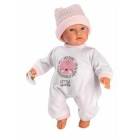 Llorens CUQUITA - panenka miminko se zvuky a měkkým látkovým tělem 30010