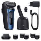 Braun Series 6 61-B7500cc Blue Wet&Dry, holicí strojek