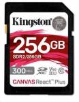 Kingston paměťová karta 256GB Canvas React Plus SDXC UHS-II