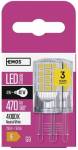 Emos LED žárovka Classic JC 4W G9 neutrální bílá 2ks ZQ9545.2
