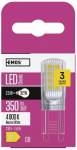 Emos LED žárovka Classic JC 2,5W G9 neutrální bílá ZQ9536