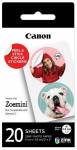 Canon  ZP-2030-2C ZINK™ Photo Paper Peel & Stick Circle Stickers 20ks
