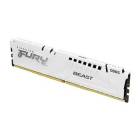 Kingston FURY Beast White DDR5 16GB 5200MT/s DIMM CL40 XMP