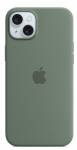 Apple Silikonový kryt s MagSafe pro iPhone 15 Plus, cypřišově zelená