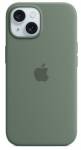 Apple Silikonový kryt s MagSafe pro iPhone 15, cypřišově zelená