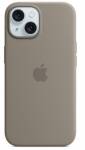 Apple Silikonový kryt s MagSafe na iPhone 15 – jílově šedý