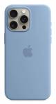 Apple Silikonový kryt s MagSafe pro iPhone 15 Pro Max, ledově modrá