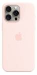 Apple Silikonový kryt s MagSafe pro iPhone 15 Pro Max, světle růžová