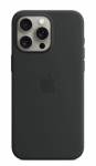 Apple Silikonový kryt s MagSafe pro iPhone 15 Pro Max, černá