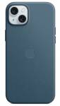 Apple kryt z tkaniny FineWoven s MagSafe na iPhone 15 Plus, tichomořsky modrá