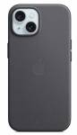 Apple kryt z tkaniny FineWoven s MagSafe na iPhone 15, černá